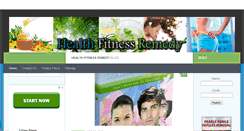 Desktop Screenshot of healthfitnessremedy.com